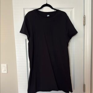 Black T-Shirt Dress